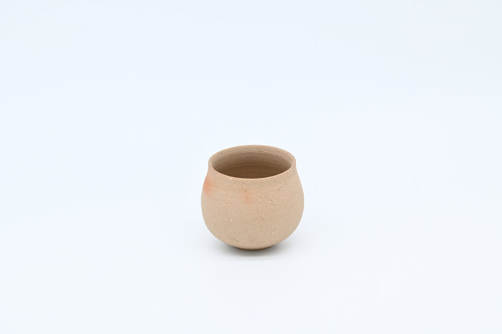 備前焼　丸コップ/ Bizen Ware — Rounded Ceramic Cup (Maru-Koppu)