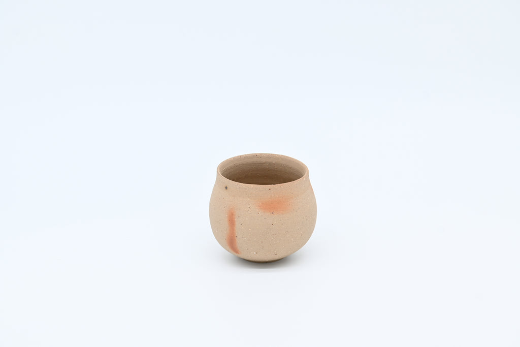 備前焼　丸コップ/ Bizen Ware — Rounded Ceramic Cup (Maru-Koppu)