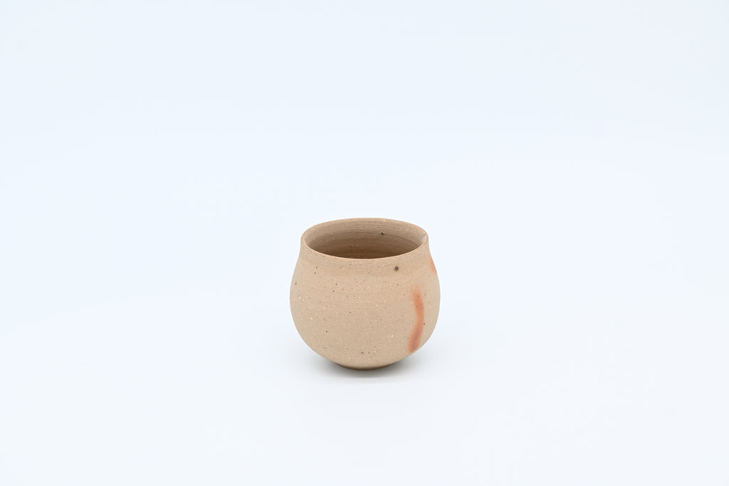 備前焼　丸コップ/ Bizen Ware — Rounded Ceramic Cup (Maru-Koppu)
