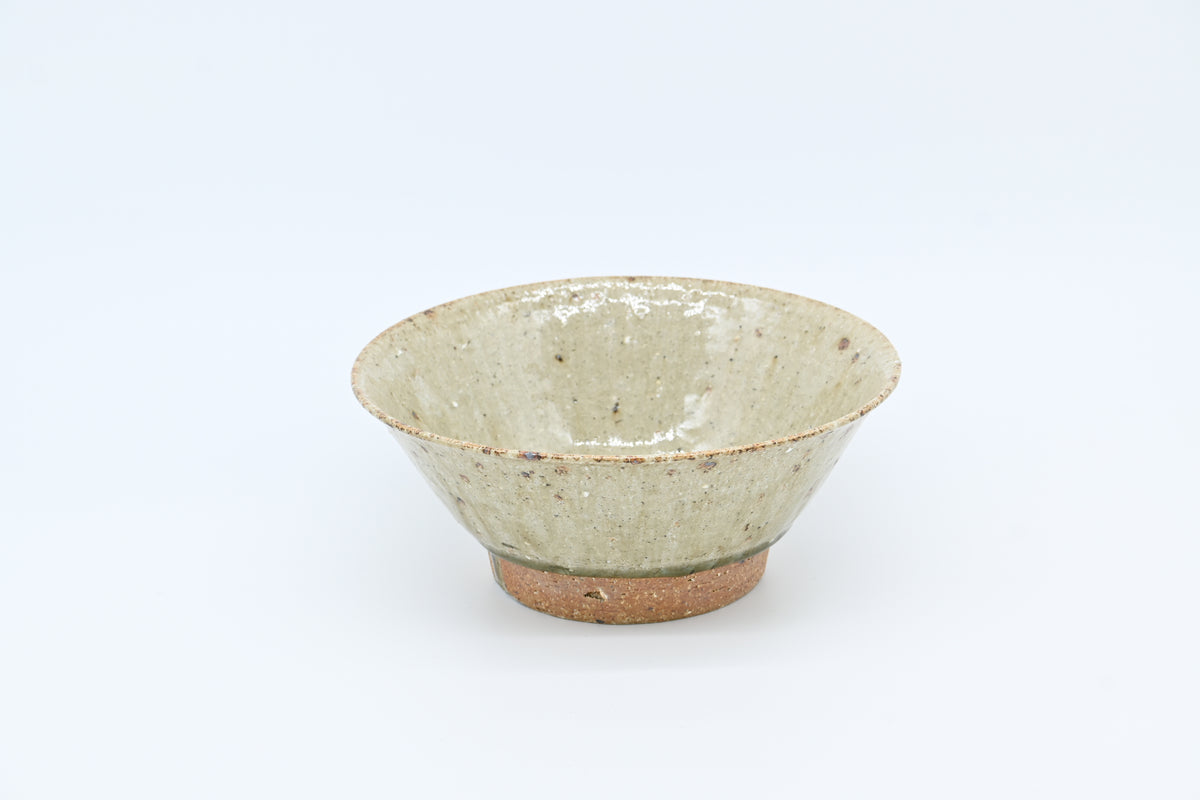 宮城陶器　6寸麺鉢（青磁釉）Miyagi Toki — 6-sun Noodle Bowl / Celadon Glaze (Seiji-yu)