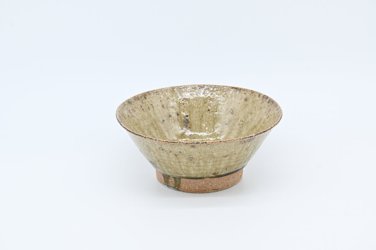 宮城陶器　6寸麺鉢　（灰釉）/ Miyagi Toki — 6-sun Noodle Bowl / Ash Glaze (Hai-yu)