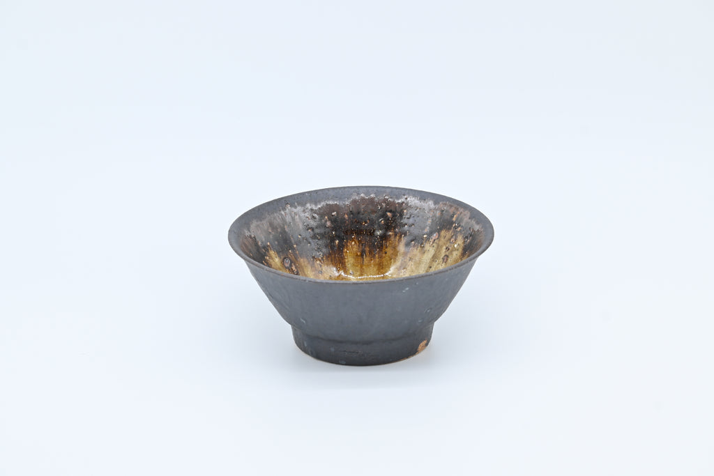 宮城陶器　5寸麺鉢（黒釉）/ Miyagi Toki — 5-sun Noodle Bowl / Black Glaze (Koku-yu)