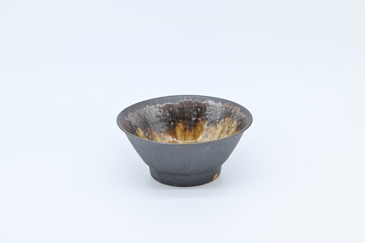 宮城陶器　5寸麺鉢（黒釉）/ Miyagi Toki — 5-sun Noodle Bowl / Black Glaze (Koku-yu)