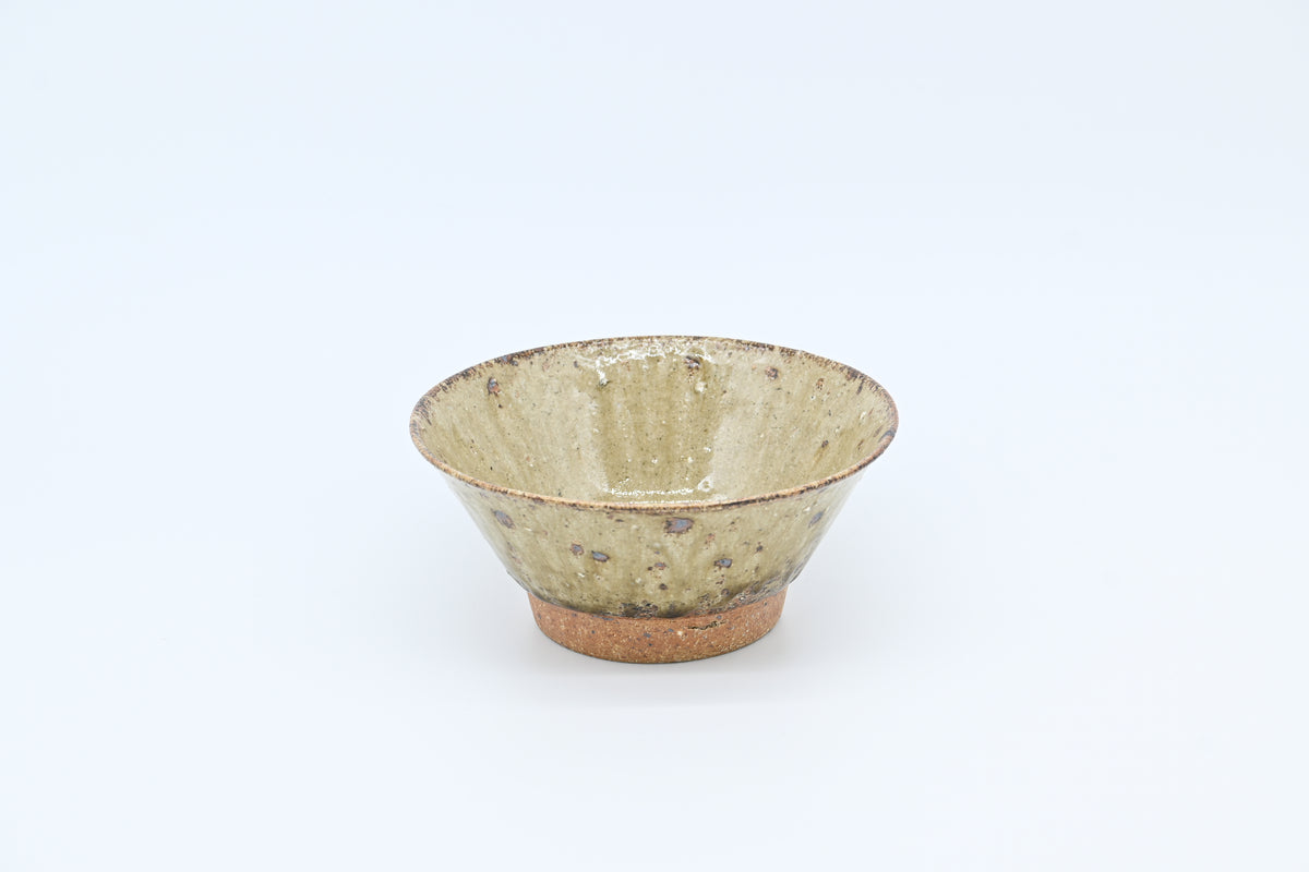 宮城陶器　5寸麺鉢（青磁釉）/Miyagi Toki — 5-sun Noodle Bowl / Celadon Glaze (Seiji-yu)