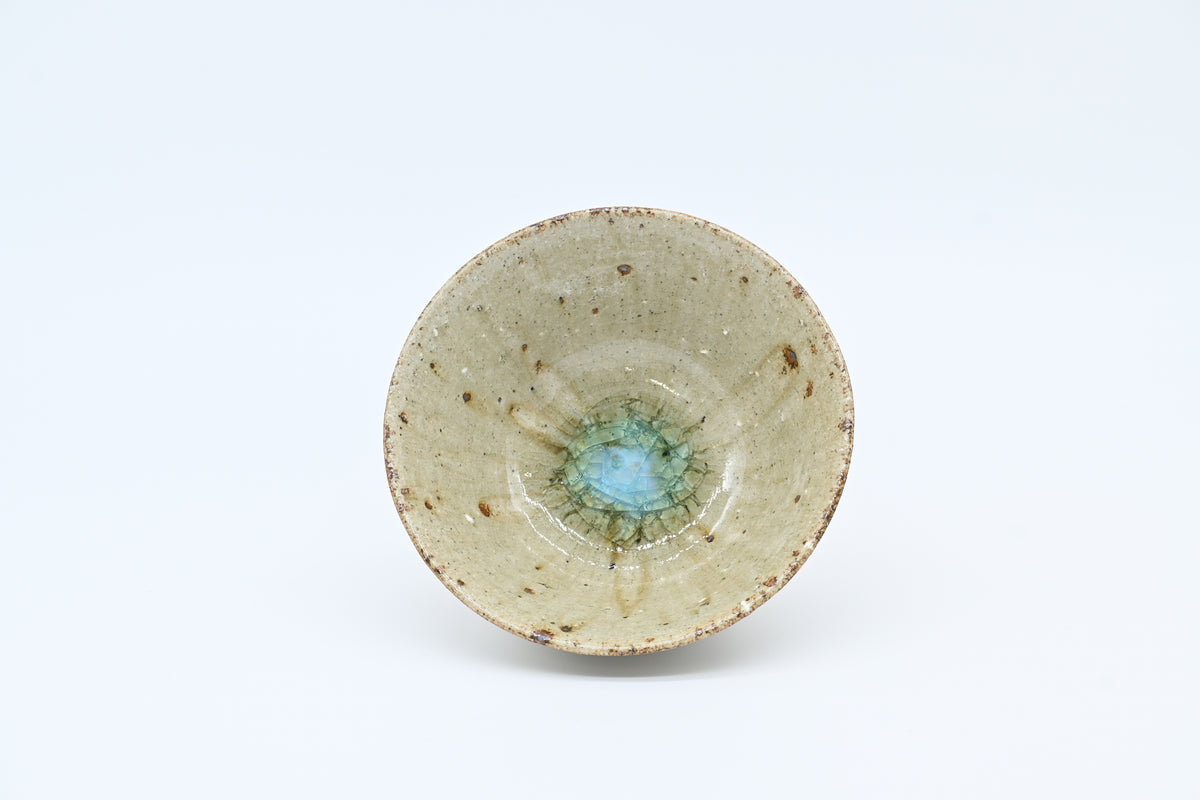 宮城陶器　5寸麺鉢（青磁釉）/Miyagi Toki — 5-sun Noodle Bowl / Celadon Glaze (Seiji-yu)
