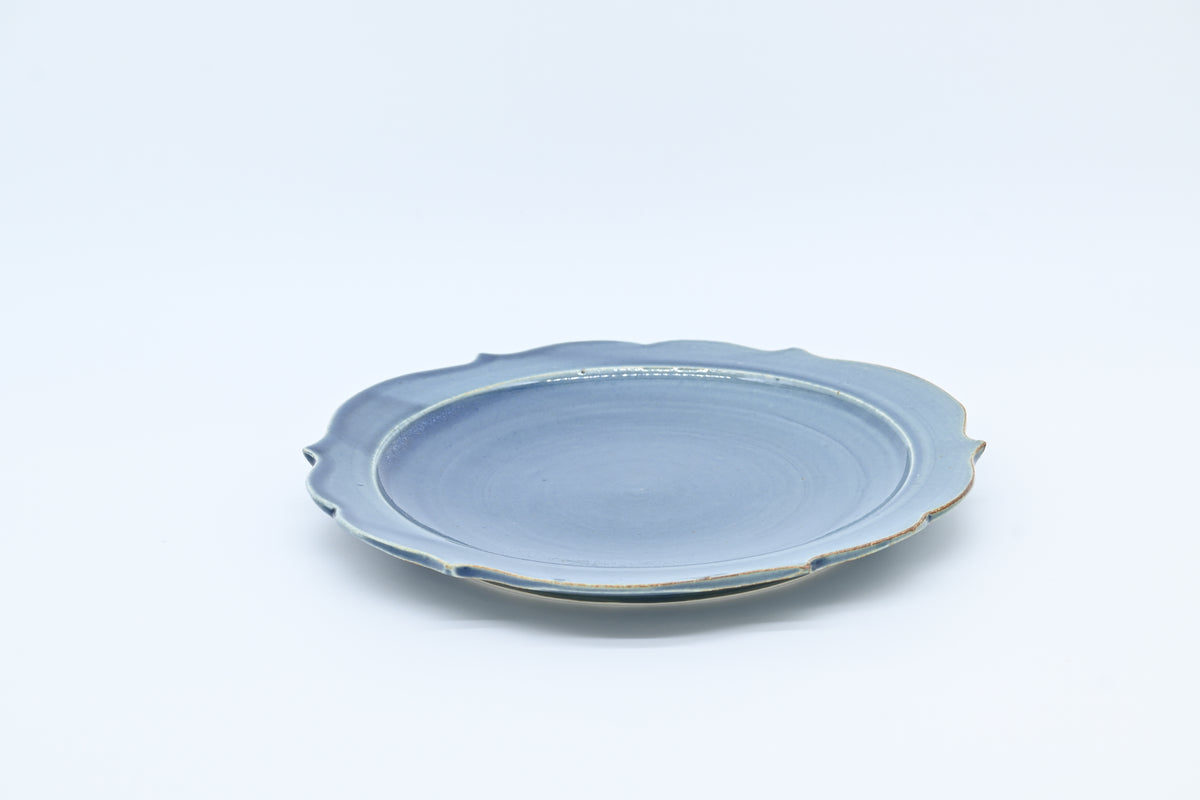 monohanako 陶器 チャクラディナープレート　ブルージーンズ / monohanako — Chakra Dinner Plate / Blue Jeans