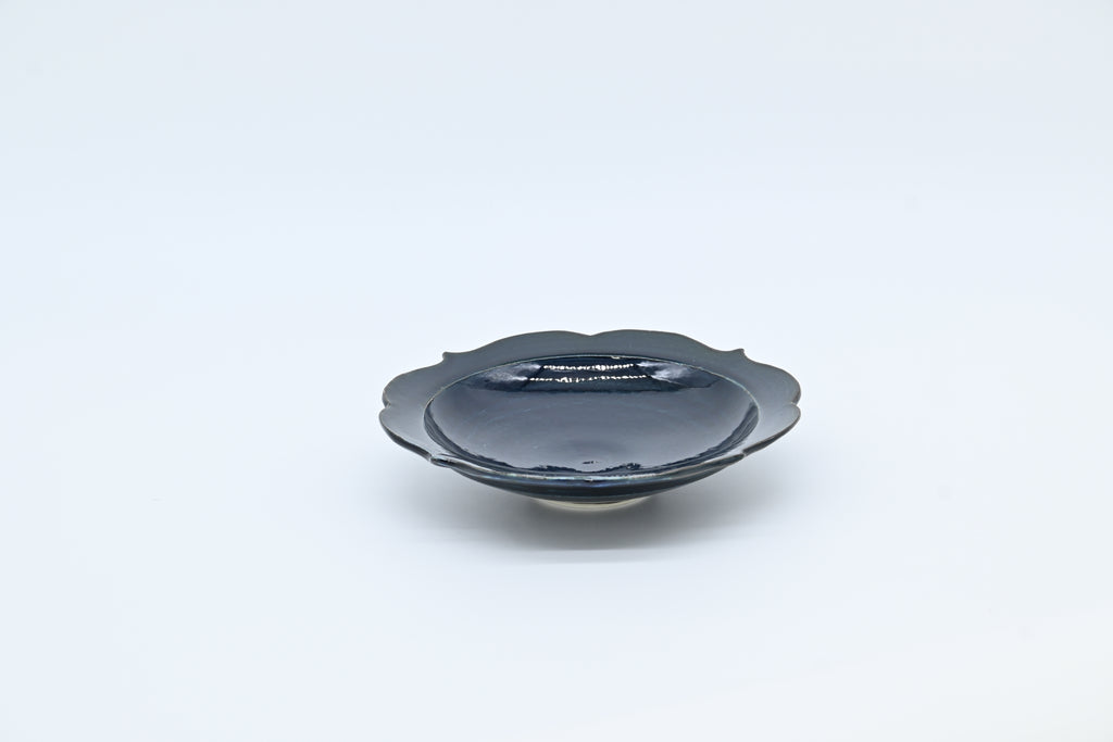 monohanako 陶器 チャクラ皿　M/ダークブルー/monohanako — Chakra Plate (M) / Dark Blue