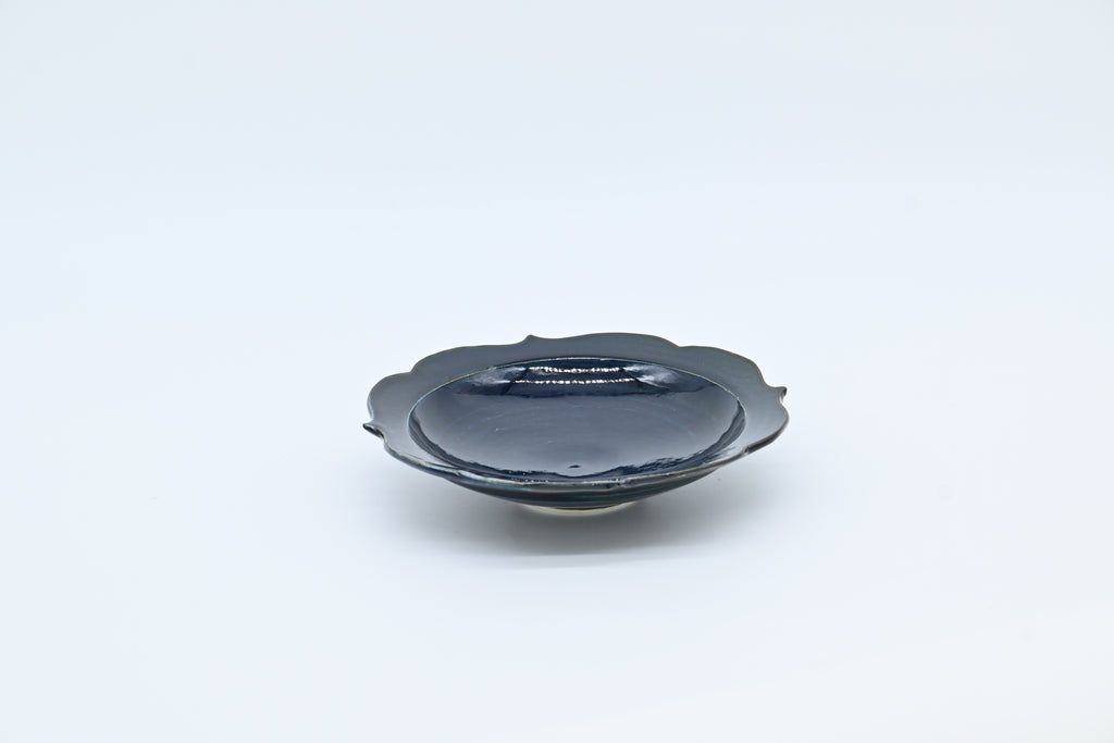 monohanako 陶器 チャクラ皿　L/ダークブルー　monohanako — Chakra Plate (L) / Dark Blue